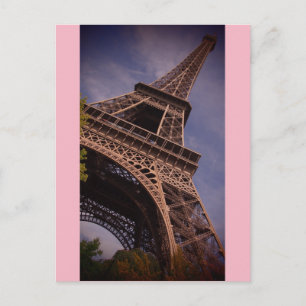 Paris Eiffel Tower Famous Landmark Photo Postcard