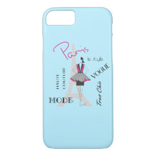 Paris Eiffel Tower Fashion Modern iPhone 8/7 Case