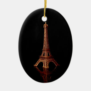 Paris Eiffel Tower Ornament