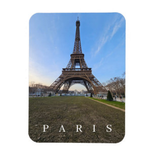 Paris Eiffel Tower panoramic fridge magnet