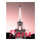 Paris Eiffel Tower Pink