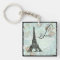 Paris Eiffel Tower & Pink Roses