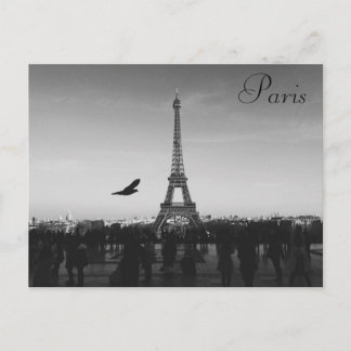 Paris, Eiffel Tower, postcard