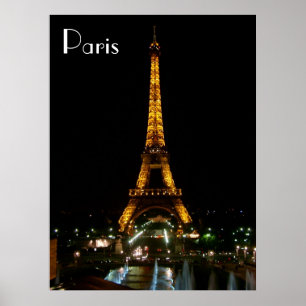 Paris Eiffel Tower poster FROM  8.99