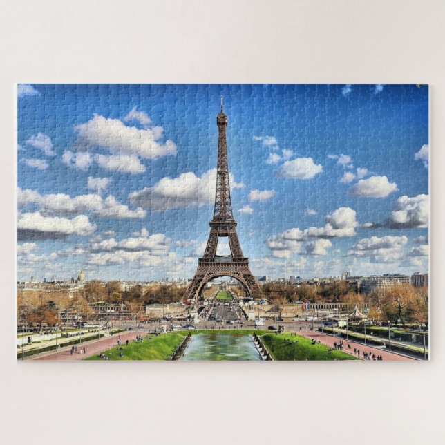 Paris - Eiffel Tower puzzle (Horizontal)