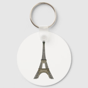 Paris: Eiffel Tower: Vector Drawing: Key Ring
