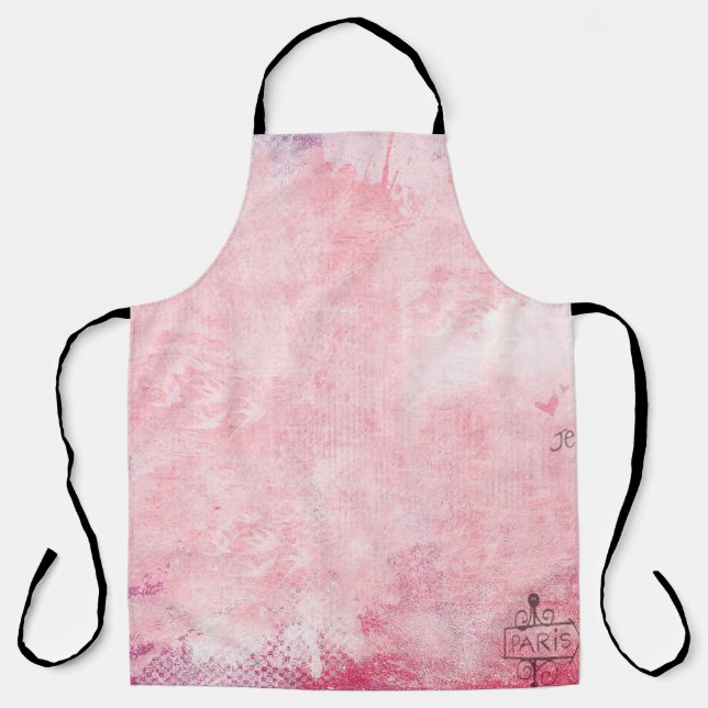 Paris eiffel tower vintage pigeons apron (Front)