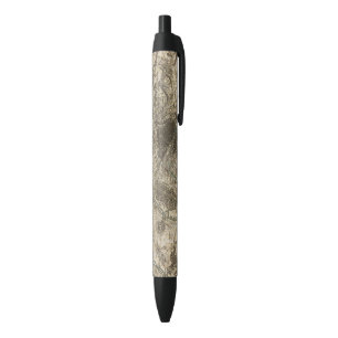Paris environs black ink pen