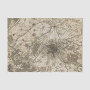 Paris environs tissue paper