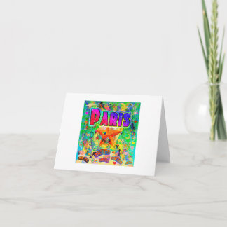 Paris Epoch Hour Greeting Card