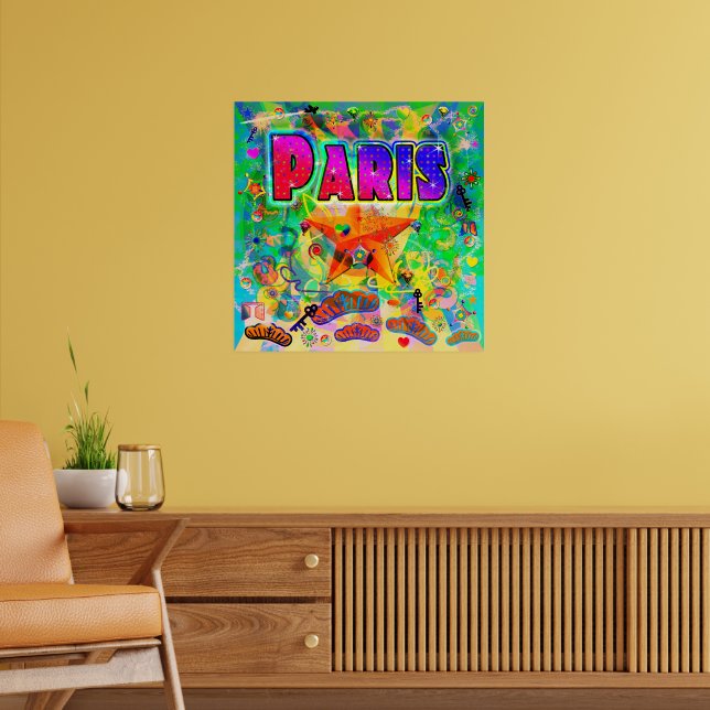 Paris Epoch Hour Poster (Living Room 2)