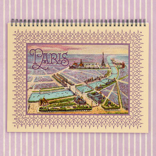 Paris Expo 1900 Calendar Planner