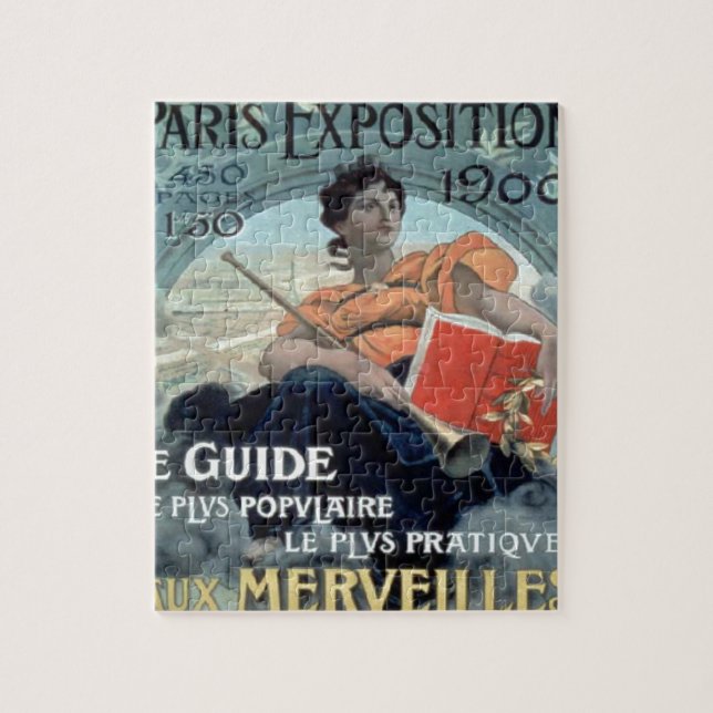 Paris Exposition 1902 BC Jigsaw Puzzle (Vertical)
