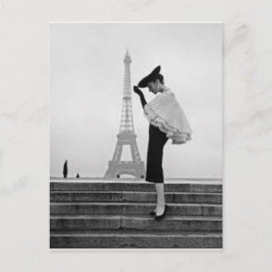 Paris Fashion Postcard