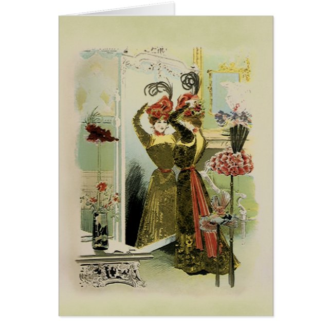 Paris Fashions ~ Cards #18 (Front)