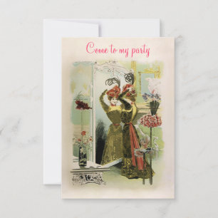 Paris Fashions ~  Invitations / RSVP #18
