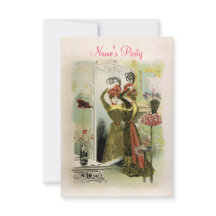 Paris Fashions ~ Invitations / RSVP #18