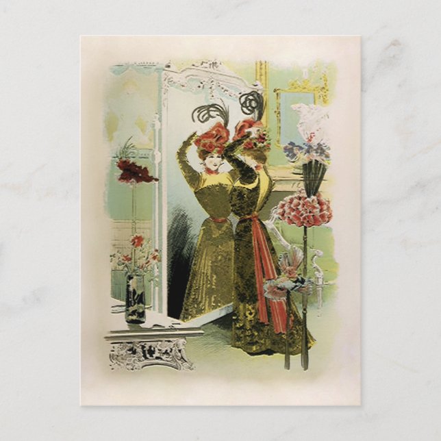 Paris Fashions - Postcard / Invitation / RSVP (Front)