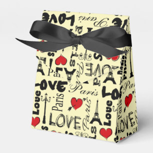 Paris Favour Box