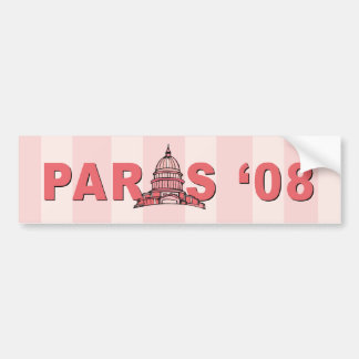 Paris for President Bumper Sticker