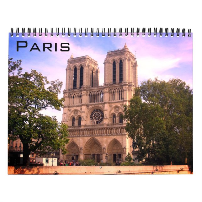 paris france 2026 calendar (Cover)