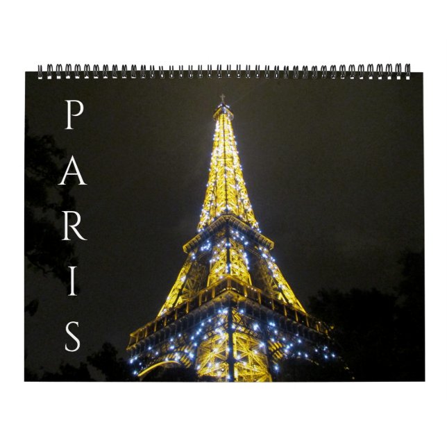 paris france 2027 large calendar (Cover)