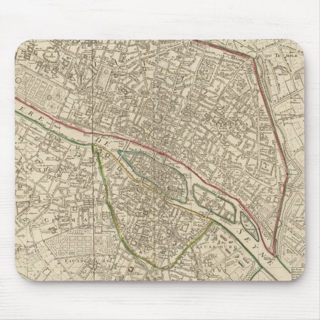 Paris France 2 Mouse Pad (Front)