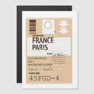 Paris france aeroplane ticket
