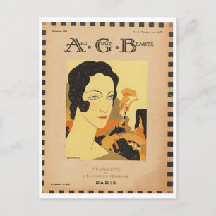 Paris France Art Gout Beaute 1931 Postcard