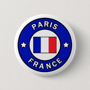 Paris France button