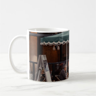 Paris France Cafe Postcard Coffee Mug