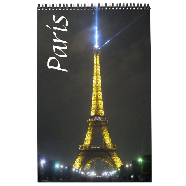 paris france calendar (Cover)