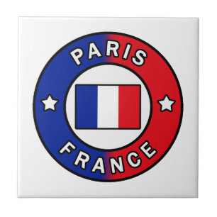 Paris France Ceramic Tile