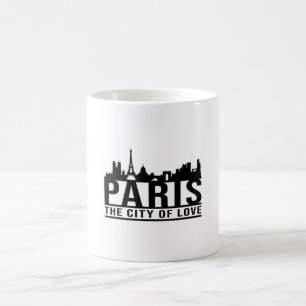 Paris France City Cityscape Skyline Gift Idea Coffee Mug