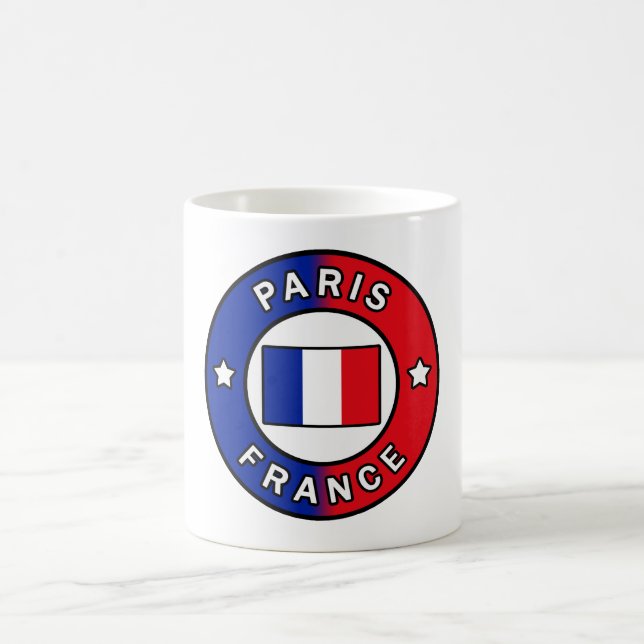 Paris France Coffee Mug (Center)