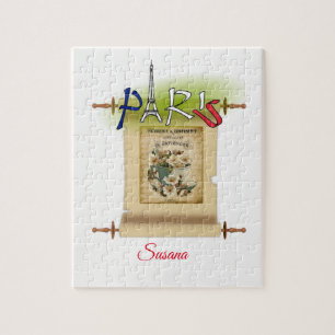 Paris France Decorative Jigsaw Puzzle