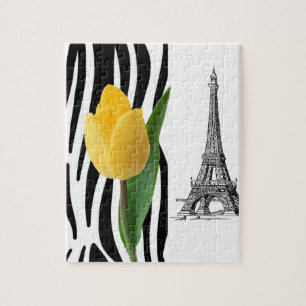 Paris France Decorative Jigsaw Puzzle