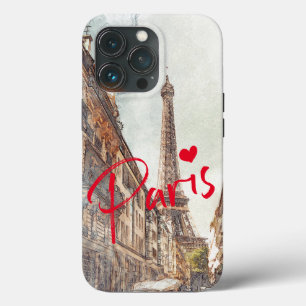 Paris France Eiffel Tower Case-Mate iPhone 13 Case