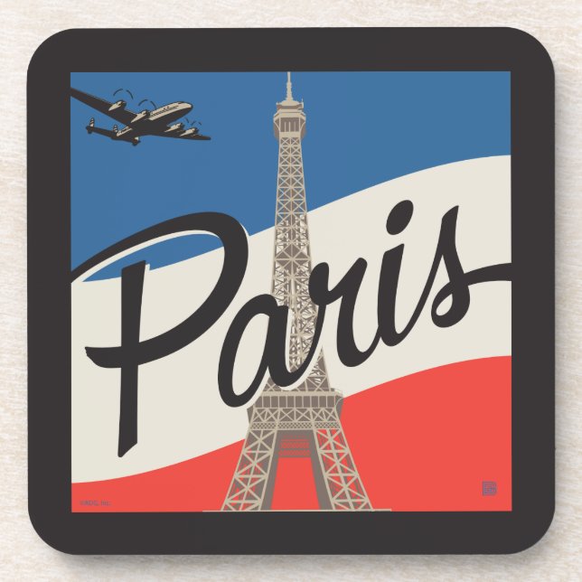 Paris France | Eiffel Tower Coaster (Front)