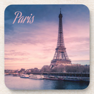 Paris France eiffel tower Coaster