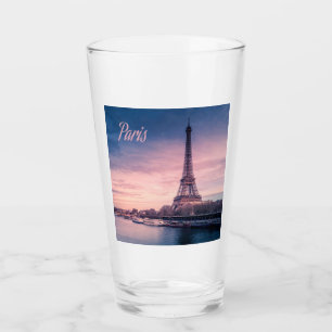 Paris France eiffel tower Glass