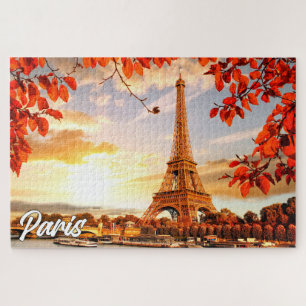 Paris, France Eiffel Tower Jigsaw Puzzle