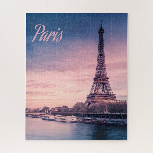 Paris France eiffel tower Jigsaw Puzzle (Vertical)