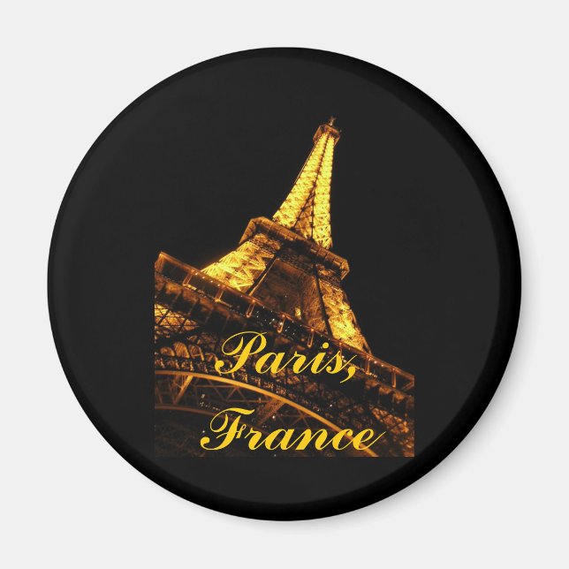 Paris, France, Eiffel Tower, Magnet (Front)