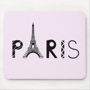 Paris, France   Eiffel Tower Mouse Pad