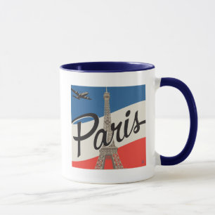 Paris France   Eiffel Tower Mug