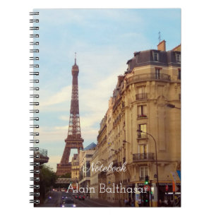 Paris. France. Eiffel  tower Notebook