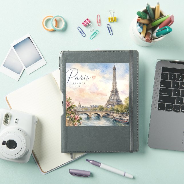 Paris France Eiffel Tower river seine  (iPad Cover)