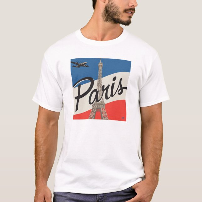 Paris France | Eiffel Tower T-Shirt (Front)
