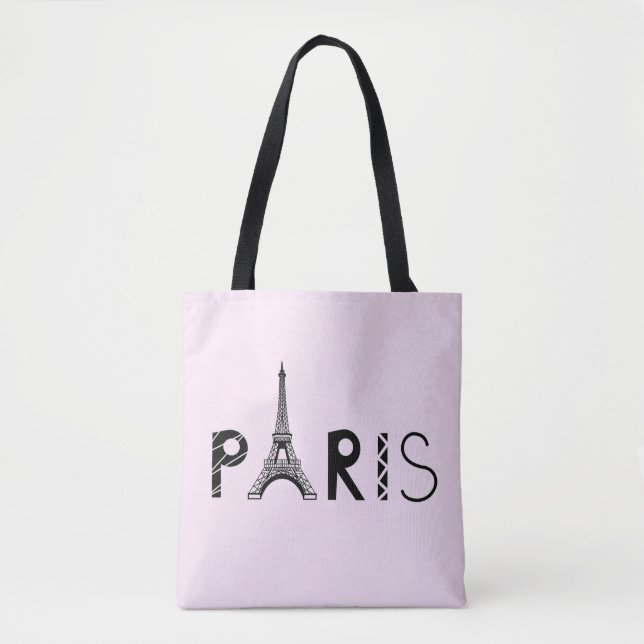 Paris, France | Eiffel Tower Tote Bag (Front)